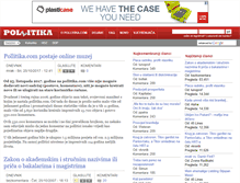 Tablet Screenshot of pollitika.com